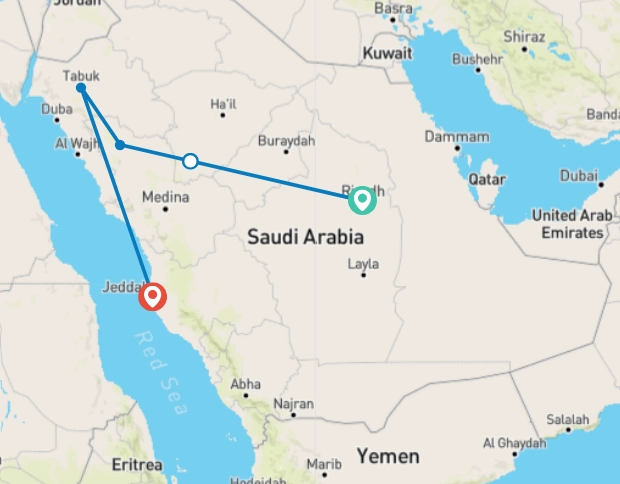 Saudi Arabia Explorer Riyadh, Al Ula 2025