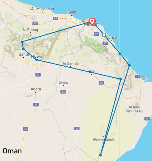 Gems of Oman 5 Days 2025